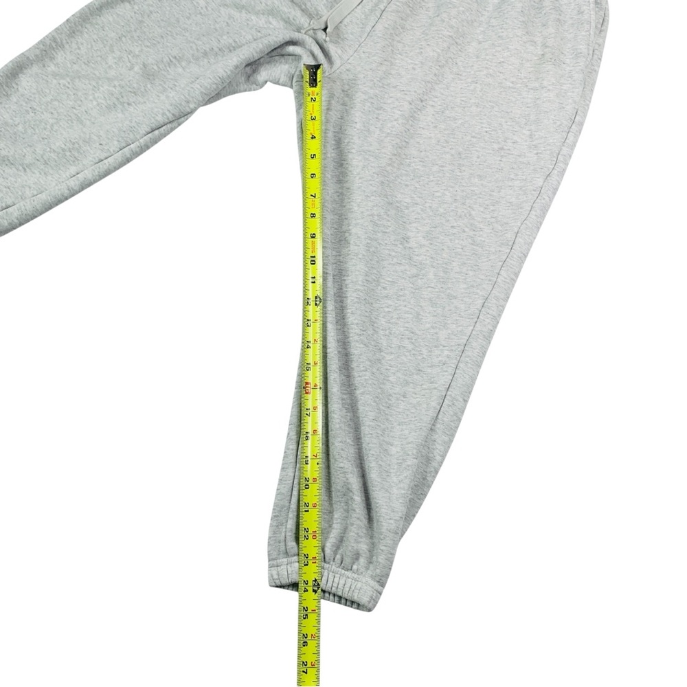 Fabletics Jogger Sweatpants Size 1X Heather Gray Cozy Fleece Leisure Casual - Picture 7 of 10
